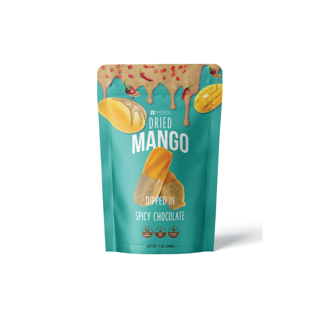 Dried Mango Dipped in Spicy chocolate