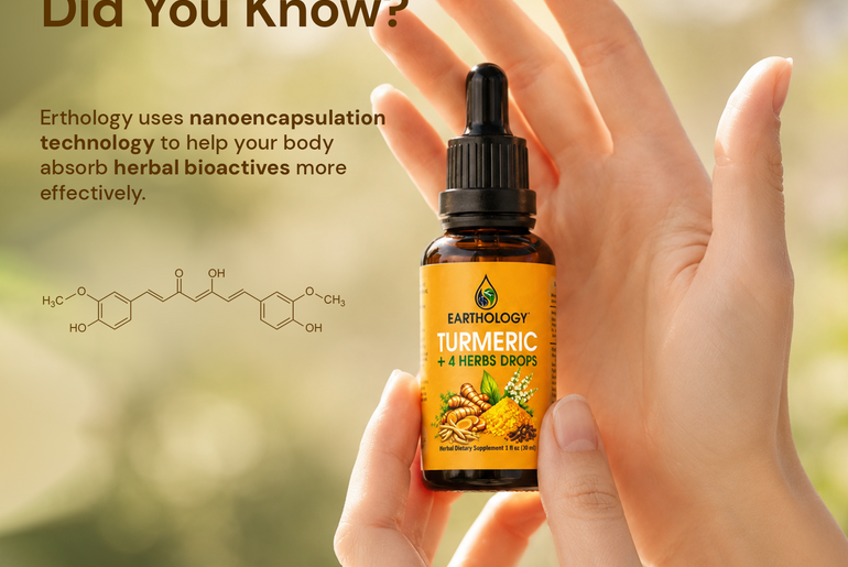 Earthology Turmeric +4 Herbs Drops
