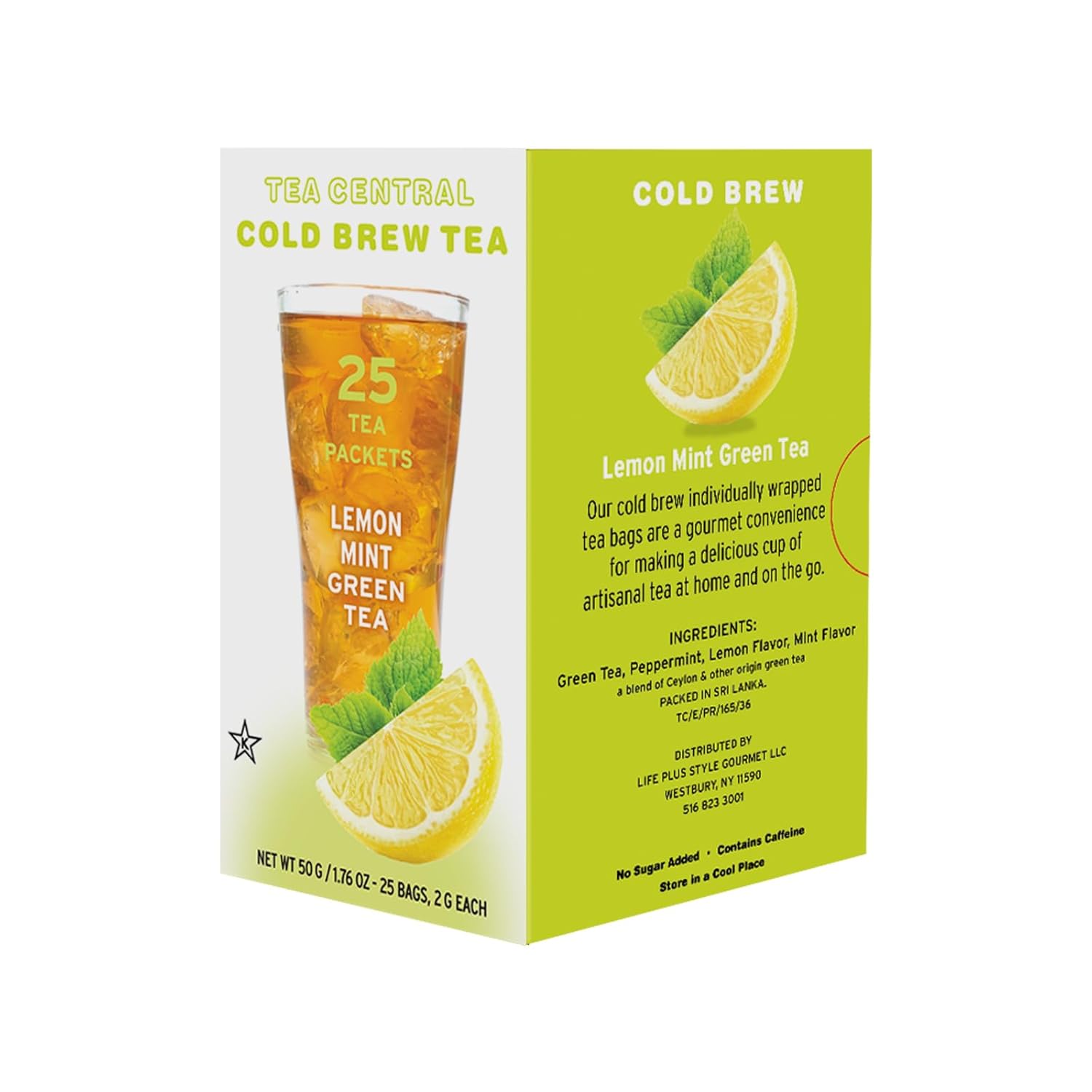 Tea Central - Lemon Mint Green tea