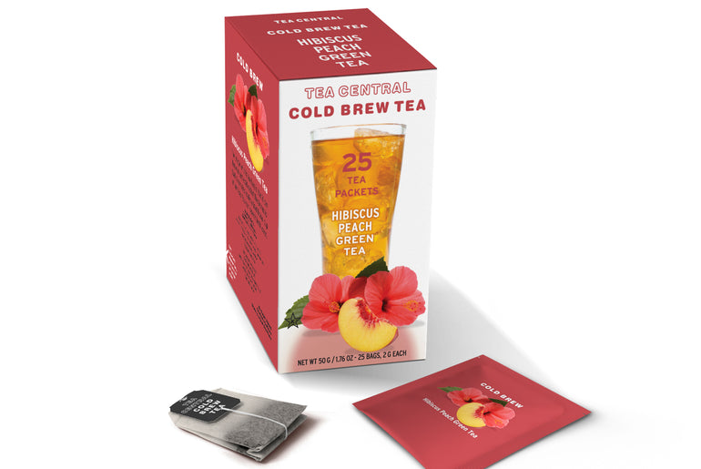 Tea Central - Hibiscus Peach Green tea